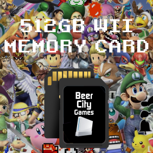 Wii 512GB Ultimate Retro Memory Card (450+ Games)
